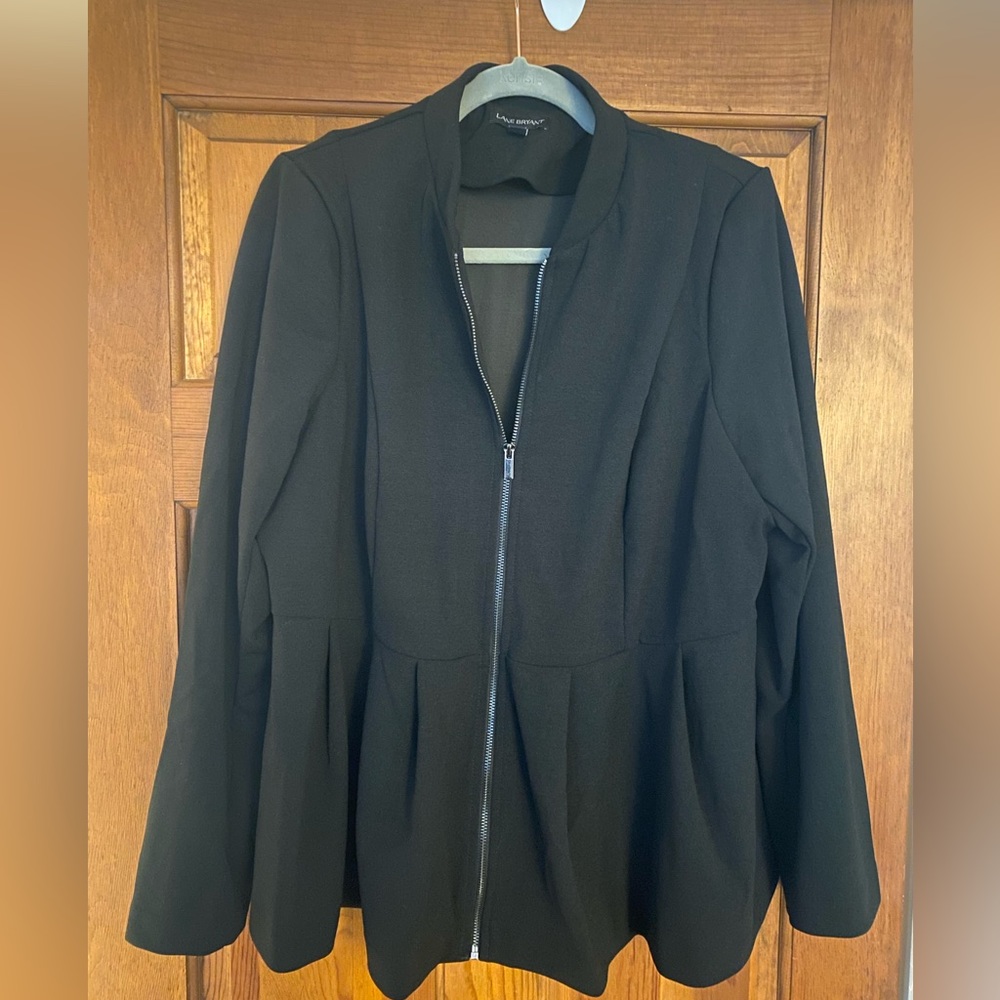Lane Bryant suit jacket/peplum jacket
